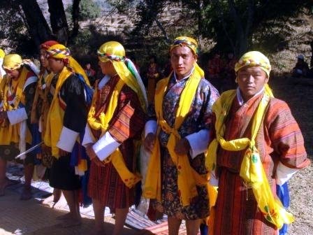 Bhutan - Tradycyjny strój